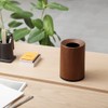 ideaco Mini TUBELOR rosewood Trash Can Round Shape 1.2L Diameter