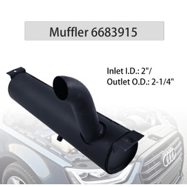 Holdia 6683915 Muffler Compatible With Bobcat S150 S160 S175 S185 S205 T180 T190