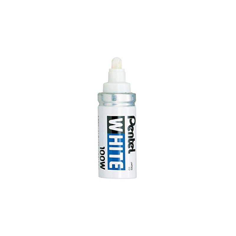 Pentel Bullet Tip Broad Marker - White