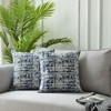 ROMANDECO Jacquard Decorative Throw Pillow Covers for Couch Set of