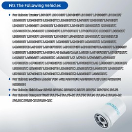 Hydraulic Oil Filter for Kubota L3010 L3130 L3240 L3410 L3430 L3540 L3560 L3710 L3830 L3940 L4060 L4240 M59 M62 MX4700 MX4800 MX5100 MX5200 MX5800 Replace HHTA0-59900 TA240-59900 V0511-65320