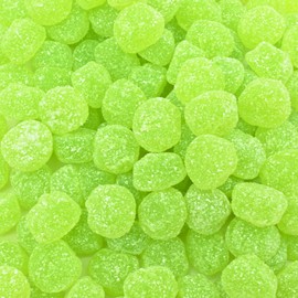 Candy Retailer Gummy Sour Buttons Candy (1 Lb, Apple)