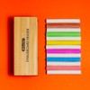 BAZIC Products Chalk Board Eraser, Wood Felt Blackboard and White
