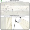 VOUNOT 3x3x3m Sun Shade Sail, Waterproof Outdoor Garden Sails Triangle