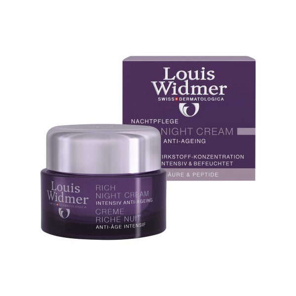 Louis Widmer Rich Night Cream Lightly Scented 50 ml