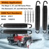 FBSCTMH 4 Packs Snow Plow Trip Springs with EyeBolts Compatible