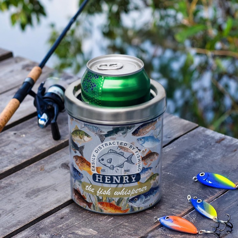 Thermo-Temp Stainless Steel Photo Can Cooler