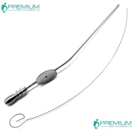 Premium Instruments ENT Baron Suction Tubes # 3 FR 1mm Surgical Diagnostic Premium New Instruments