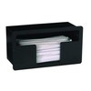 Dispense-Rite FMTS-1BT Built-in Standard Wrapped Straw Organizer, Black Polystyrene, 6-1/4"