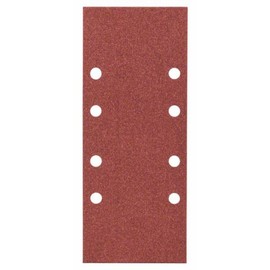 Bosch 25-teiliges Schleifblatt-Set für Schwingschleifer, 93 x 230 mm, 8 Löcher, Körnung 120, 2607017100