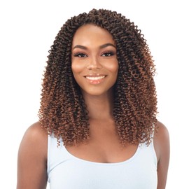 FreeTress Crochet Braids 3X Urban Twirl Curl 10" (5-PACK, 4)