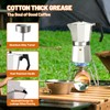 DITOSH 14 Cup Aluminum Espresso Stovetop Moka Pot Express Coffee