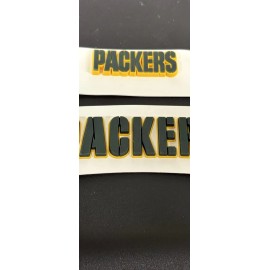 3D Bumpers - Packers Flex Set for a Full Size Helmet