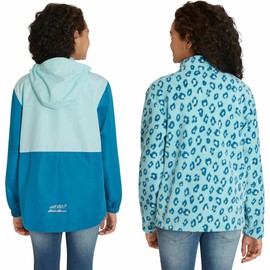 Eddie Bauer Kids Lightweight Lone Peak 3 in 1 Hooded Jacket (as1, alpha, x_s, regular, Paradise Blue)