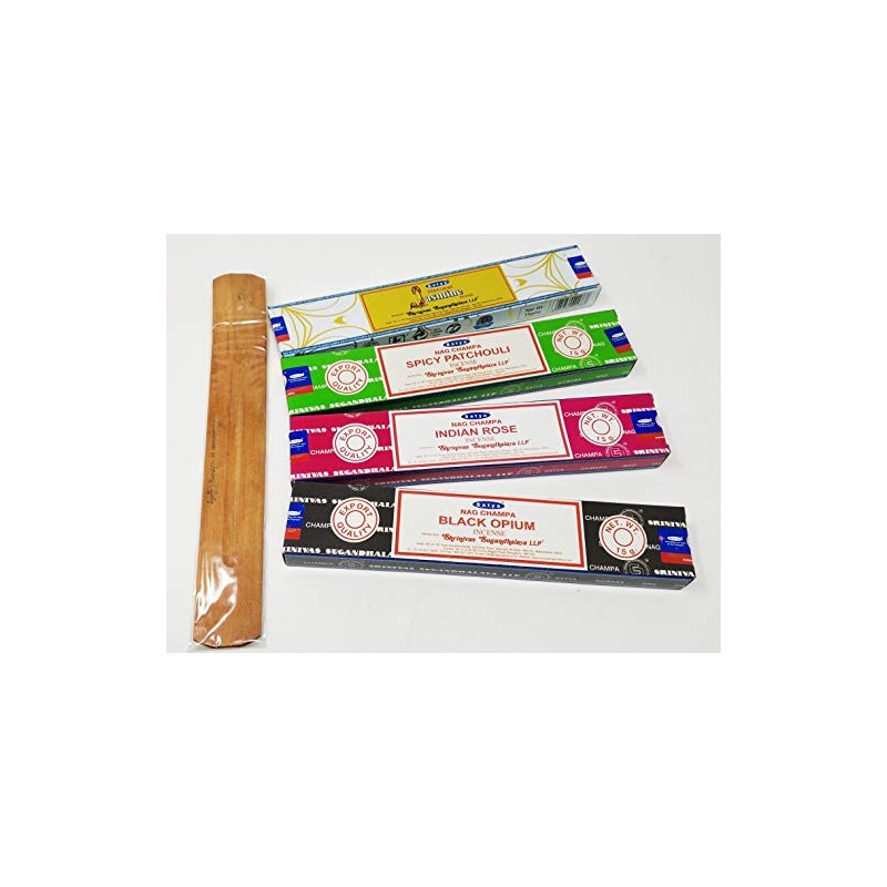 Satya Incense Sticks Mix Deal- Jasmine, Black Opium, Indian Rose,