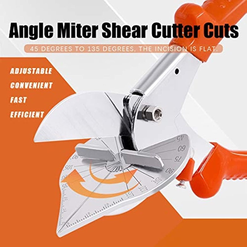 Askan Upgraded Multi Angle Miter Shear Cutter Cuts 45 to