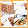 Metal Toothpick, Telescopic Toothpick, Set of 3, Outdoor Equipment, Waterproof,