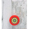 Castle Enterprise Old Fashioned Wooden Toy Yoyo Red