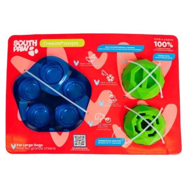 South Paw FreezePawps 2 Toys and Freeze Tray