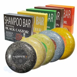 H2PRO Shampoo Bar Hair Soap Soap Shampoo Travel Shampoo Solid Shampoo Bar Marula Oil / H2PRO 샴푸바 헤어비누 비누샴푸 여행용샴푸 고체샴푸바 마룰라오일