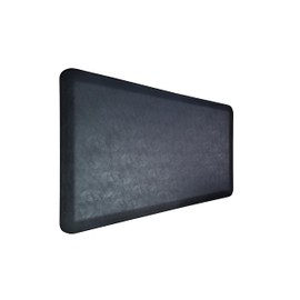 Rhino Mats, Comfort Craft Guardian Anti-Fatigue Salon Floor Mat, Non-Slip Standing Cushioned Mat for Hair Salon or Barbershop (Coal, 2’x4'x3/4" Shampoo)