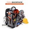 Tool Bag Backpack - Heavy Duty Tool Backpack Water-resistant HVAC