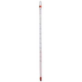 SATO 0610-00 Rod Thermometer 0 - 50 °C, 5.9 inches (15 cm) (Thermosensitive Liquid Color/Red)