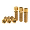 Wanyifa M8 x 25mm Titanium Ti Bolt with Washer for