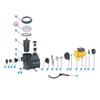 SunSun Replacement part for swimming pool pump, transparent filter lid,