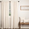 Piper Classics Farmcloth Stripe Panel Curtains, Set of 2, 84"