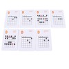 Guitar Chords Card 49 Sheets 6 String Acoustic Electric Guitar