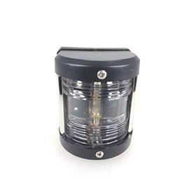 MARINE BOAT BLACK STERN NAVIGATION LIGHT WATERPROOF 2 NAUTICAL MILES