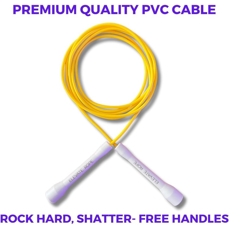 Elevate Speed Rope Max Night (Power) - Black - Professional
