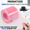 Pink Barrier Film 4" x 6" Dental Barrier Tape Wrap,