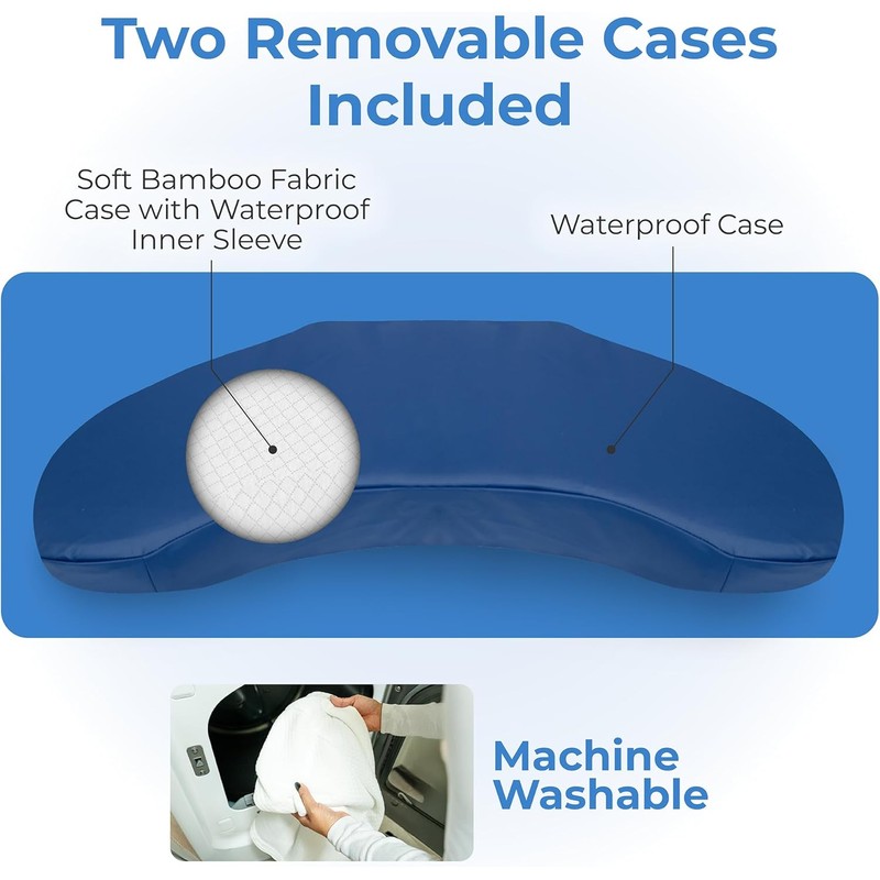 Zomaple Bedsore Pressure Relief Pillow, Grey – Offload Pressure to