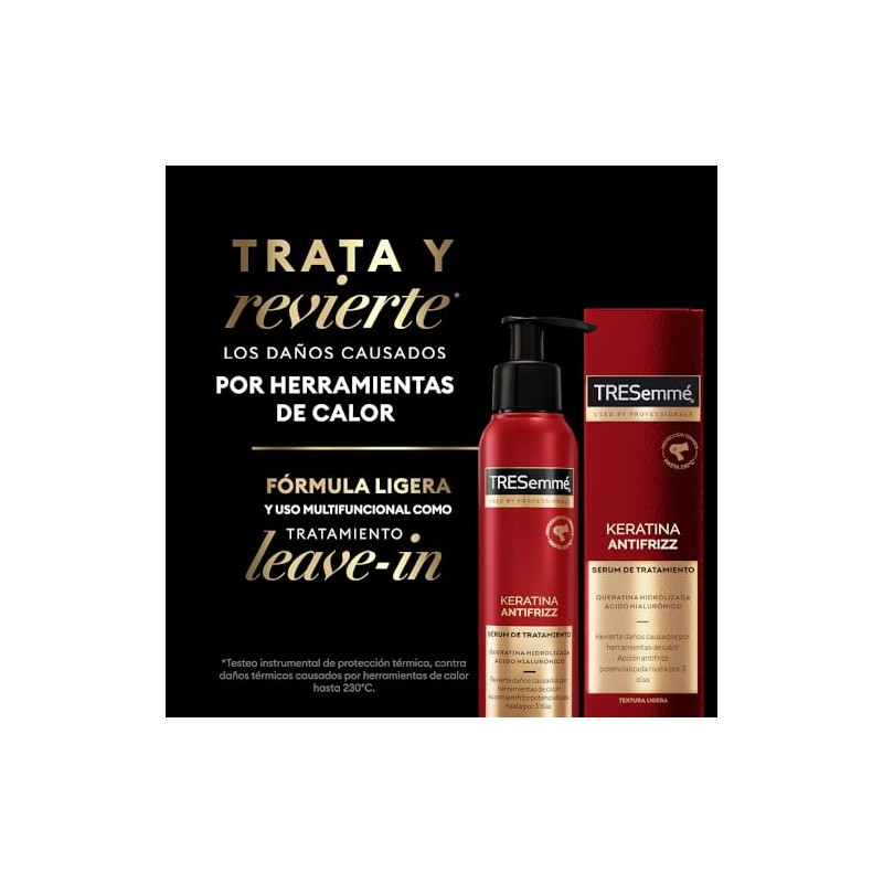 TRESemmé Sérum para Cabello Keratina Antifrizz con Protección Térmica, 170mL