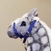 Blue hobby horse halter | Tacks for stick hobby horse