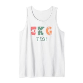 EKG TECH ECG Technician Tank Top