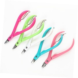 Healeved 3pcs Cuticle Nipper Handle Nail Clippers Manicure Nipper Cuticle Nipper for Nails