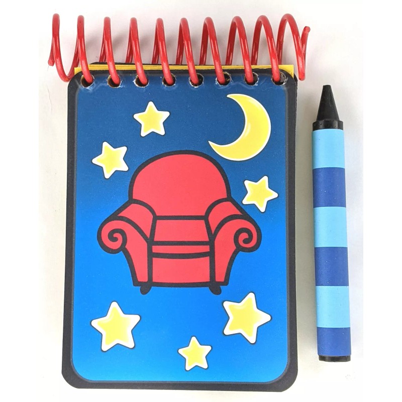 Handy Dandy Notebook Handcrafted Blue Stripes Notebook -NIGHT