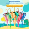 Sombrilla Paraguas Sombrilla Infantil, Estuche Rigido Incluido Silbato