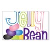 CafePress Jelly Bean Rectangle Bumper Sticker Car Decal