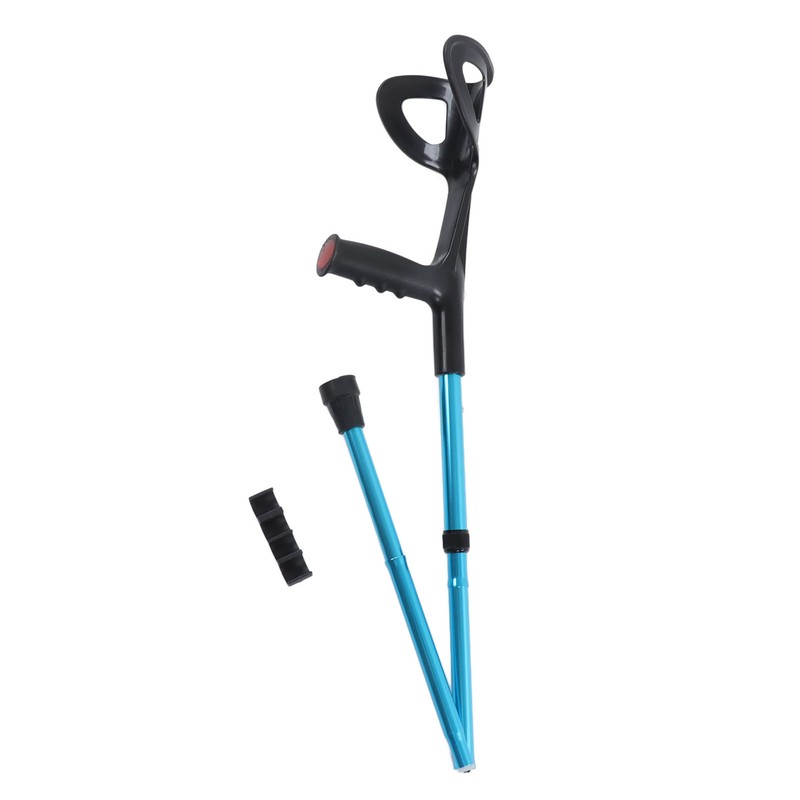 Foldable Walking Cane Stick Evenly Distributed Weight Forearm Folding Adjusting