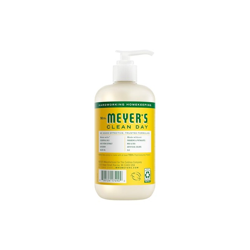 Mrs. Meyer's Clean Day Liquid Hand Soap, Honeysuckle, 12.5 oz