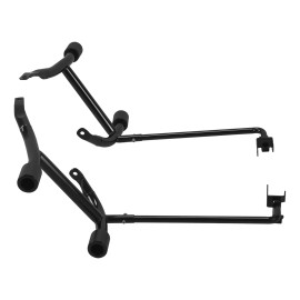 TCMT Saddlebags Guard Rails Crash Bar Fit For Harley Touring Street Road Glide 14-23