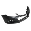Thomletha Plastic Front Bumper Cover Primed without Parking Sensor Holes