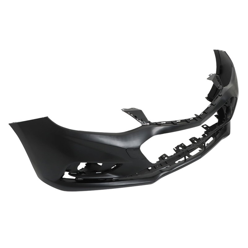 Thomletha Plastic Front Bumper Cover Primed without Parking Sensor Holes