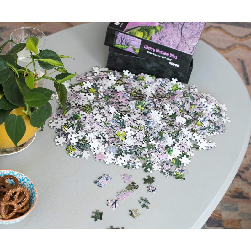 Cherry Blossom Bliss Tokyo Japan Puzzle | 1000 Piece Jigsaw