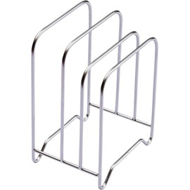 Ohki Cutting Board Stand, Stainless Steel, Made in Japan, Outline