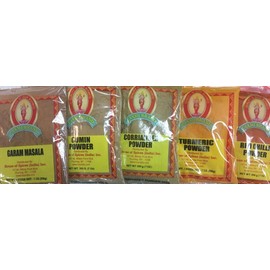 Laxmi Ground Red Chili Powder, Traditional Indian Spices - 7oz (200g)